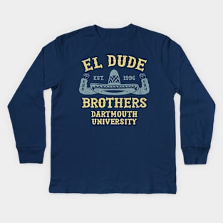 The Peep Show - El Dude Brothers Kids Long Sleeve T-Shirt